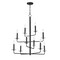 Maxim Lighting Madeira 10-Light Chandelier, Anthracite 12329TCAR - alternate 1